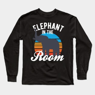 Elephant In The Room Long Sleeve T-Shirt